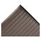 Notrax Antifatigue Mat, 60 ft L x 2 ft W, 3/8 in Thickness, Closed Cell PVC Foam, Corrugated, Black 410R0324BL - alternate 9