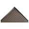 Notrax Antifatigue Mat, 60 ft L x 2 ft W, 3/8 in Thickness, Closed Cell PVC Foam, Corrugated, Black 410R0324BL - alternate 6