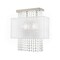 Livex Lighting Bella Vista 2 Light Brushed Nickel ADA Wall Sconce 41120-91 - alternate 1