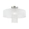 Livex Lighting Bella Vista 1 Light Brushed Nickel Ceiling Mount 41127-91 - alternate 6