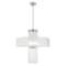 Livex Lighting Alexis 4 Light Brushed Nickel Pendant Chandelier 41142-91 - alternate 1