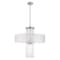 Livex Lighting Alexis 4 Light Brushed Nickel Pendant Chandelier 41142-91 - alternate 5
