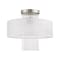 Livex Lighting Alexis 1 Light Brushed Nickel Ceiling Mo 41146-91 - alternate 5