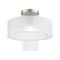 Livex Lighting Alexis 1 Light Brushed Nickel Ceiling Mo 41146-91 - alternate 4