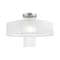 Livex Lighting Alexis 1 Light Brushed Nickel Ceiling Mount 41147-91 - alternate 1