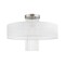 Livex Lighting Alexis 1 Light Brushed Nickel Ceiling Mount 41147-91 - alternate 4