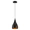 Livex Lighting Metal Shade Mini Pendants 1 Light Shiny Black Mini Pendant 41171-68 - alternate 9