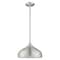 Livex Lighting Metal Shade Mini Pendants 1 Light Brushed Aluminum Mini Pendant 41172-66 - alternate 5