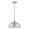 Livex Lighting Metal Shade Mini Pendants 1 Light Brushed Aluminum Mini Pendant 41172-66 - alternate 7