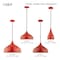 Livex Lighting Metal Shade Mini Pendants 1 Light Shiny Red Mini Pendant 41173-72 - alternate 4