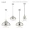 Livex Lighting Metal Shade Mini Pendants 1 Light Brushed Aluminum Mini Pendant 41174-66 - alternate 7