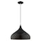 Livex Lighting Metal Shade Mini Pendants 1 Light Shiny Black Mini Pendant 41174-68 - alternate 3