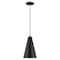 Livex Lighting Metal Shade Mini Pendants 1 Light Shiny Black Mini Pendant 41175-68 - alternate 3