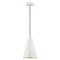 Livex Lighting Metal Shade Mini Pendants 1 Light Shiny White Mini Pendant 41175-69 - alternate 1