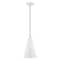 Livex Lighting Metal Shade Mini Pendants 1 Light Shiny White Mini Pendant 41175-69 - alternate 5