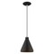 Livex Lighting Metal Shade Mini Pendants 1 Light Black Mini Pendant 41177-04 - alternate 7