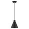 Livex Lighting Metal Shade Mini Pendants 1 Light Black Mini Pendant 41177-04 - alternate 8