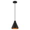 Livex Lighting Metal Shade Mini Pendants 1 Light Black Mini Pendant 41177-04 - alternate 4