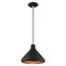 Livex Lighting Metal Shade Mini Pendants 1 Light Black 41178-04 - alternate 2