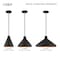 Livex Lighting Metal Shade Mini Pendants 1 Light Black 41178-04 - alternate 6