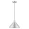 Livex Lighting Metal Shade Mini Pendants 1 Light Brushed Aluminum Mini Pendant 41178-66 - alternate 5