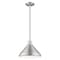Livex Lighting Metal Shade Mini Pendants 1 Light Brushed Aluminum Mini Pendant 41178-66 - alternate 4