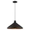 Livex Lighting Metal Shade Mini Pendants 1 Light Black Mini Pendant 41179-04 - alternate 1