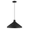 Livex Lighting Metal Shade Mini Pendants 1 Light Black Mini Pendant 41179-04 - alternate 6