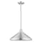 Livex Lighting Metal Shade Mini Pendants 1 Light Brushed Aluminum Mini Pendant 41179-66 - alternate 9