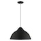 Livex Lighting Metal Shade Mini Pendants 1 Light Black Mini Pendant 41180-04 - alternate 5