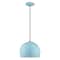 Livex Lighting Metal Shade Mini Pendants 1 Light Shiny Baby Blue Mini Pendant 41181-74 - alternate 9
