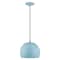 Livex Lighting Metal Shade Mini Pendants 1 Light Shiny Baby Blue Mini Pendant 41181-74 - alternate 5