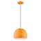 Livex Lighting Metal Shade Mini Pendants 1 Light Shiny Orange Mini Pendant 41181-77 - alternate 8