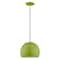 Livex Lighting Metal Shade Mini Pendants 1 Light Shiny Apple Green Mini Pendant 41181-78 - alternate 1