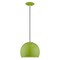 Livex Lighting Metal Shade Mini Pendants 1 Light Shiny Apple Green Mini Pendant 41181-78 - alternate 2