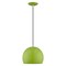 Livex Lighting Metal Shade Mini Pendants 1 Light Shiny Apple Green Mini Pendant 41181-78 - alternate 7
