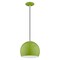 Livex Lighting Metal Shade Mini Pendants 1 Light Shiny Apple Green Mini Pendant 41181-78 - alternate 9