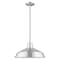 Livex Lighting Metal Shade Mini Pendants 1 Light Brushed Aluminum Mini Pendant 41183-66 - alternate 6