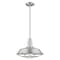 Livex Lighting Metal Shade Mini Pendants 1 Light Brushed Aluminum Mini Pendant 41184-66 - alternate 1