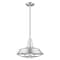 Livex Lighting Metal Shade Mini Pendants 1 Light Brushed Aluminum Mini Pendant 41184-66 - alternate 5