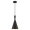 Livex Lighting Metal Shade Mini Pendants 1 Light Black 41185-04 - alternate 2