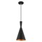 Livex Lighting Metal Shade Mini Pendants 1 Light Black 41185-04 - alternate 4