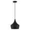 Livex Lighting Metal Shade Mini Pendants 1 Light Black Mini Pendant 41186-04 - alternate 7