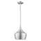 Livex Lighting Metal Shade Mini Pendants 1 Light Brushed Aluminum Mini Pendant 41186-66 - alternate 3