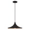 Livex Lighting Metal Shade Mini Pendants 1 Light Black Mini Pendant 41187-04 - alternate 1