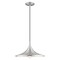 Livex Lighting Metal Shade Mini Pendants 1 Light Brushed Aluminum Mini Pendant 41187-66 - alternate 1
