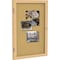 Ghent Enclosed Cork Bulletin Board 36x24", 1 Door PW13624K - alternate 4