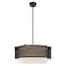 Livex Lighting Braddock 4 Light Bronze Pendant Chandeli 41205-07 - alternate 1