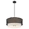Livex Lighting Braddock 4 Light Bronze Pendant Chandeli 41205-07 - alternate 4