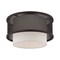 Livex Lighting Braddock 1 Light Bronze Ceiling Mount 41207-07 - alternate 3